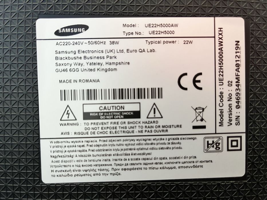 Telewizor samsung 22cale full Hd