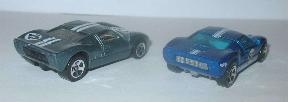 Hot Wheels - 2 Ford GT-40 (1999 e 2007)