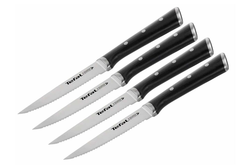 Набір ножів для стейків Tefal Ice Force K232S414 Набор ножей 11см 4 шт