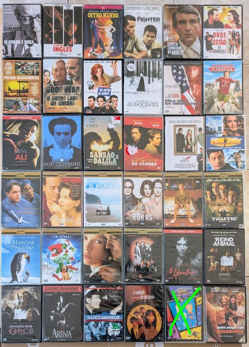 DVDs de colecção (v. 8 fotos)