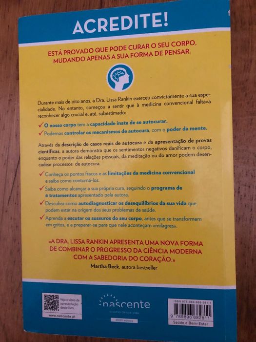 A Cura pela Mente - Lissa Rankin