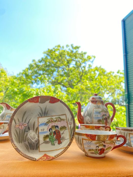 Serviço de Chá em porcelana