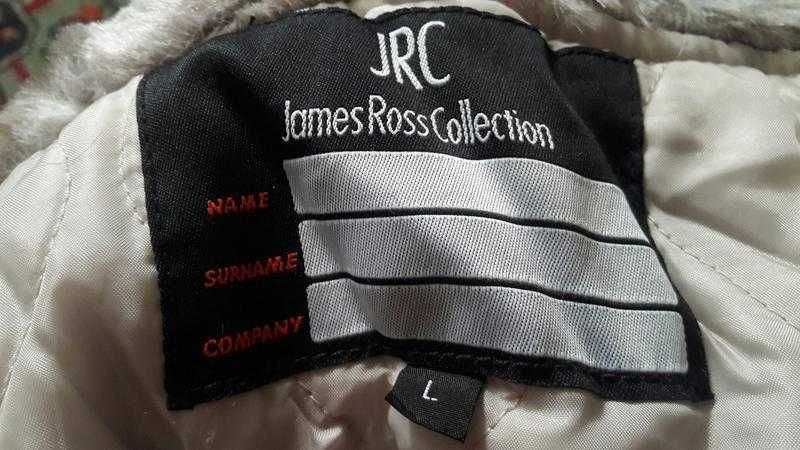 Мужская коротка коротка куртка james ross демисезонная осень-весна