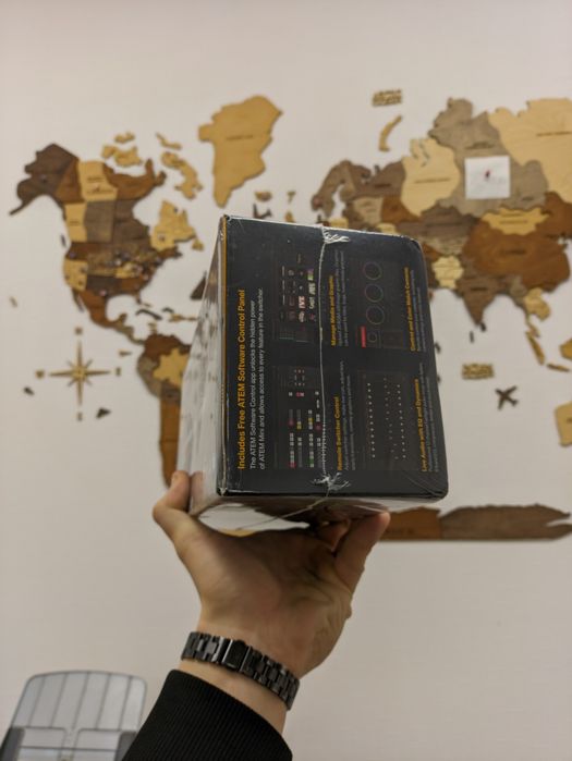 Відеомікшер Blackmagic ATEM Mini Pro ISO Нова!! Видеомикшер