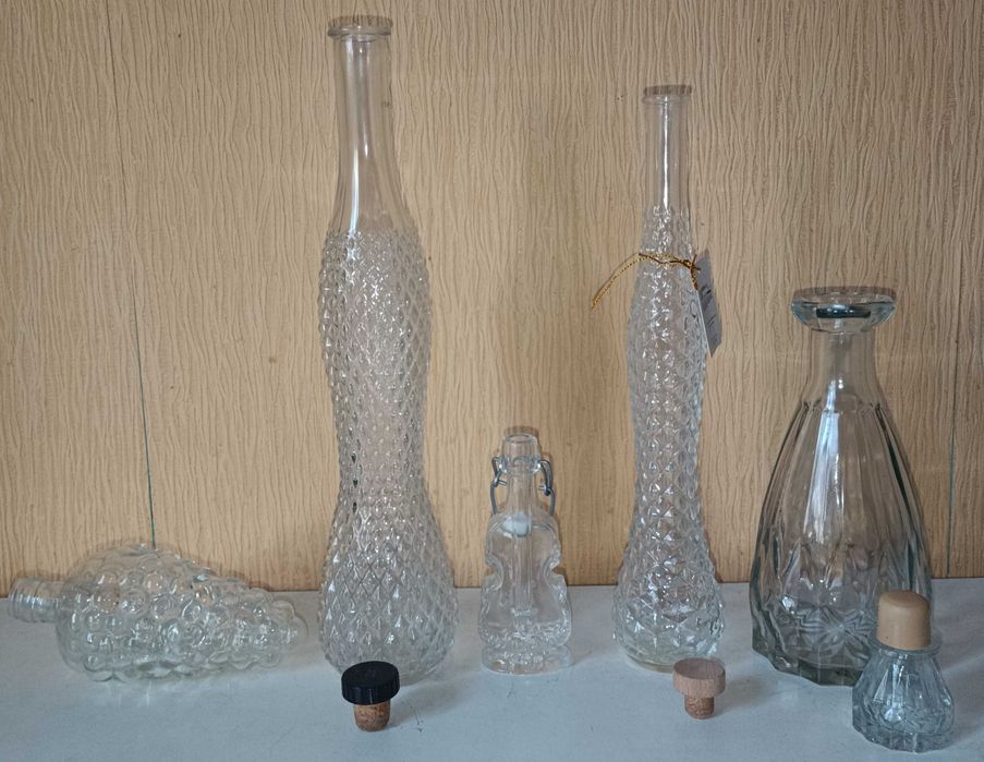 Бутылка стеклянная