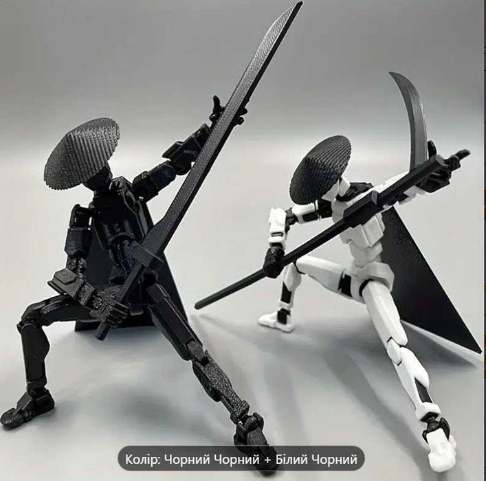 Наукова фантастика, робот DUMMY 13, набір інь-янь 2 робота , аксесуари