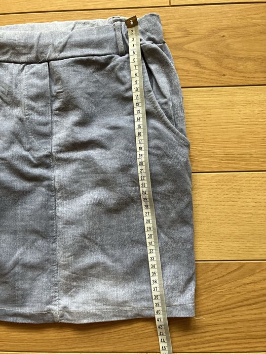 Spodnica jeansowa z gumką mini