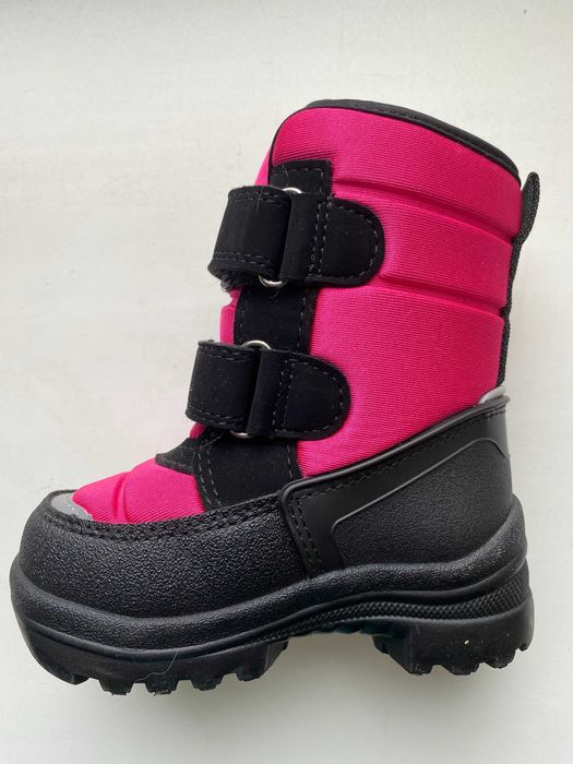 Термочобітки зимові для дівчинки рожеві stepln 23 (устілка - 13,5)