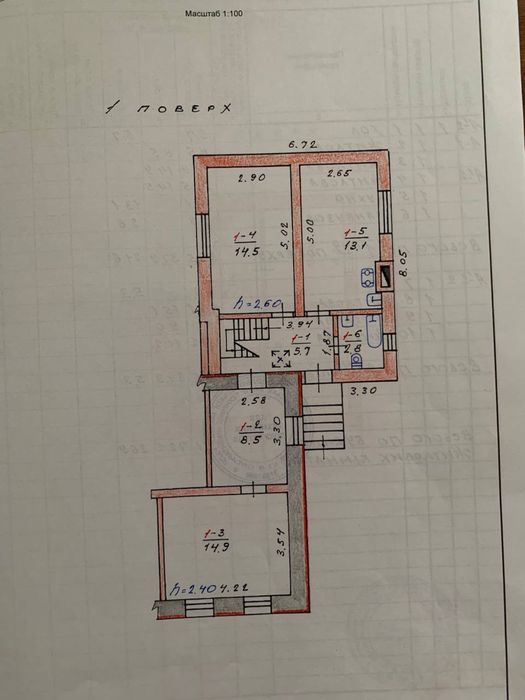 Продаж частини будинку в центрі міста