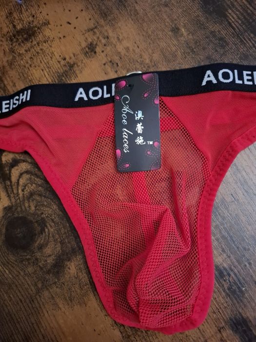 Stringi męskie Aoleishi roz. M