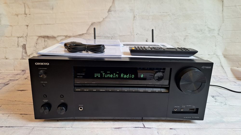 7.2 Onkyo TX-NR656  Wi-Fi  Bluetooth 4K60p Atmos Spotify Net Radio DSD