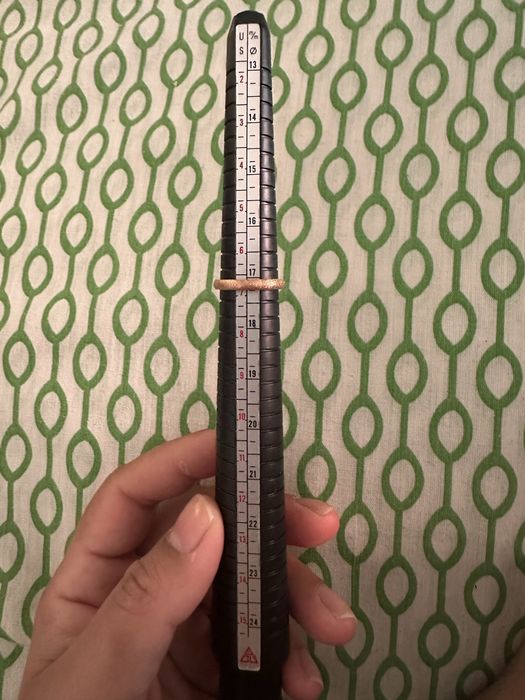 Aliança rose Victoria tam 14/54