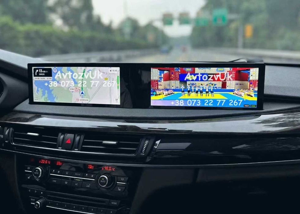 Дисплей BMW M X5 X6 e70 e71 F15 F16 NBT EVO Магнітола е70 CarPlay Андроїд 16