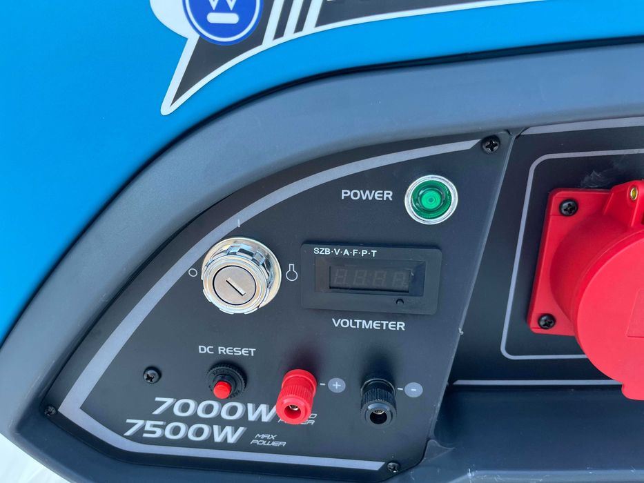 PROMOCJA! Agregat prądotwórczy generator prądu 7500W 230/400V 7,5kW