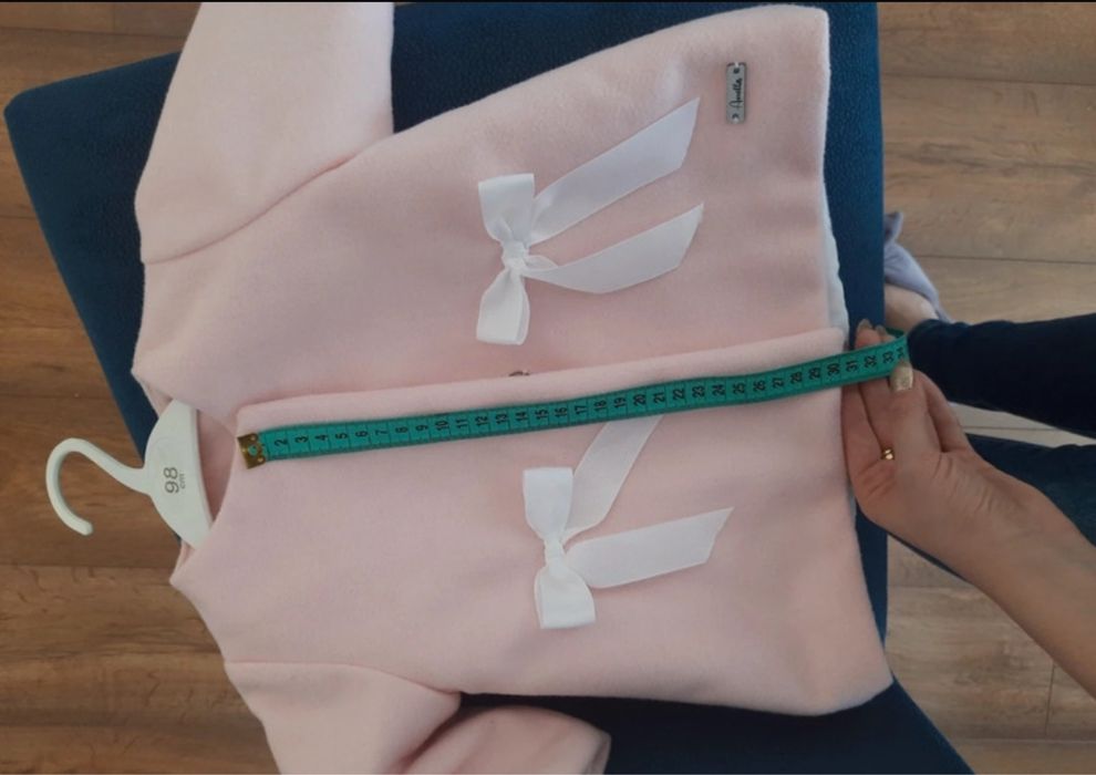 Ubranko komplet sukienka do chrztu dla dziewczynki