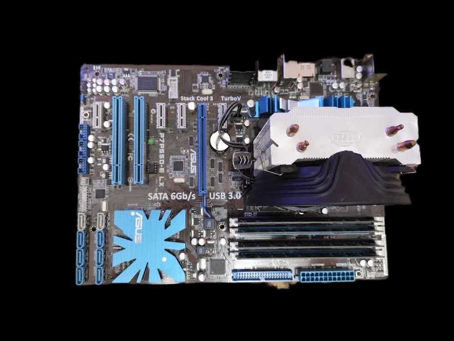 Комплект Socket 1156, i7-870, asus p7p55d-e lx, 16Gb RAM DDR3