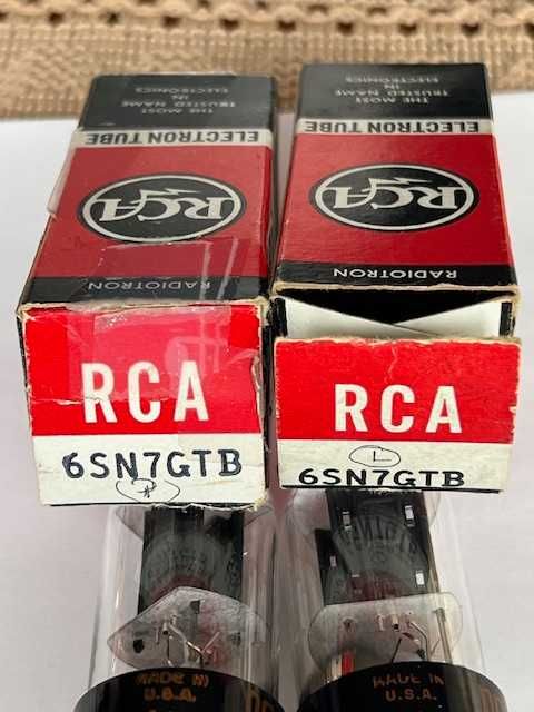 6SN7 GTB RCA NOS NIB lampy elektronowe !