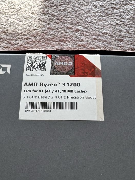 AMD Ryzen 3 1200 AF