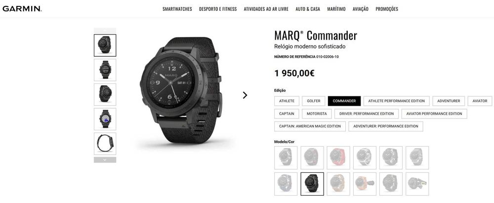 Relógio Garmin Marq® Commander (Gen 1)
