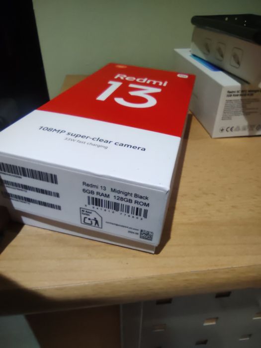 Redmi 13 | 6/128GB | Jak Nowy | Folia Prywatyzująca + Etui