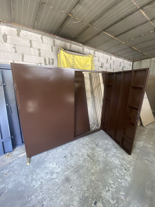 Технічні двері в підвал, металеві двері, металлические двери