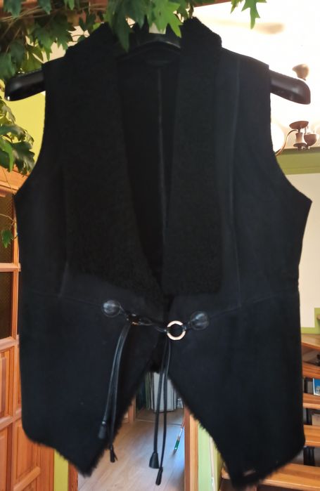 Kamizelka damska skóra owcza Monnari