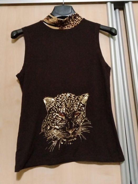 Top- bluzka z Tygrysem