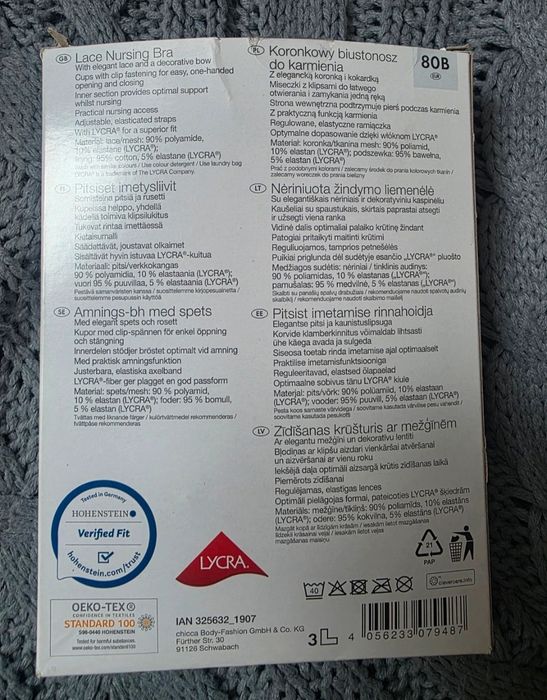 Esmara biustonosz 80B do karmienia