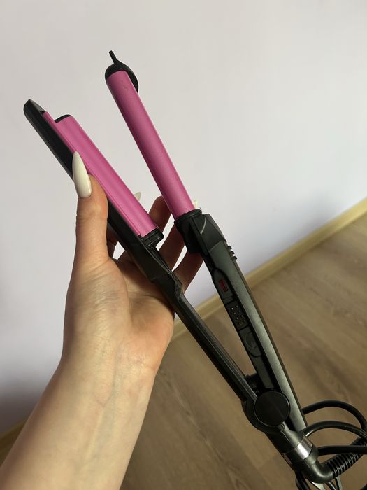 Плойка потрійна Kemei