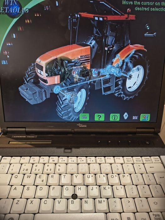 Agco wintest win metadiag renault