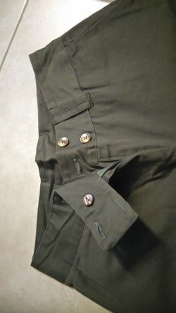 Calça nova verde caqui tamanho 36 portes incluidos