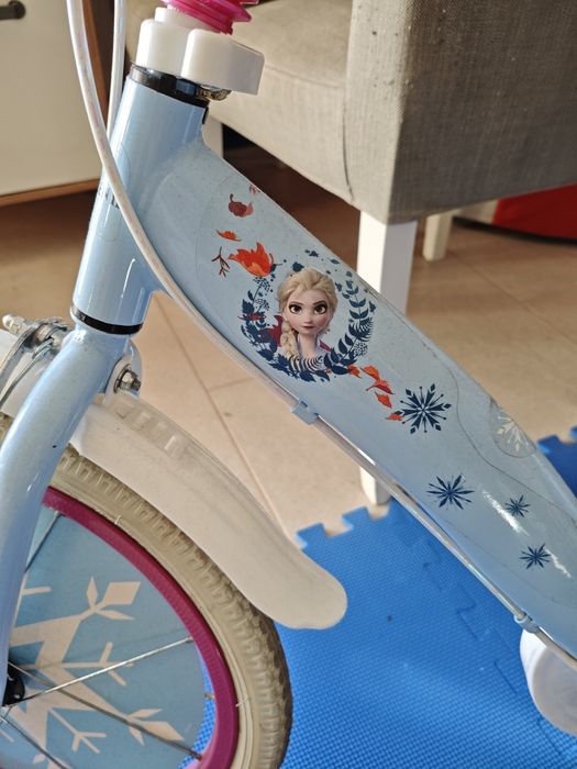 Bicicleta Criança 16 polegadas Disney Frozen 5-7 anos