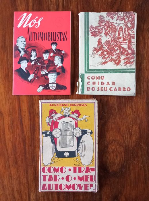 Livros "Como Tratar o Meu Automovel" "Como Cuidar do Seu Carro"...