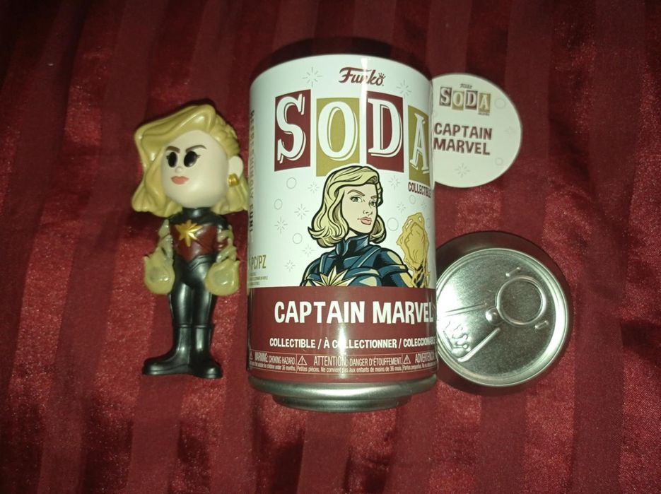 Funko soda capitan marvel pop figurka