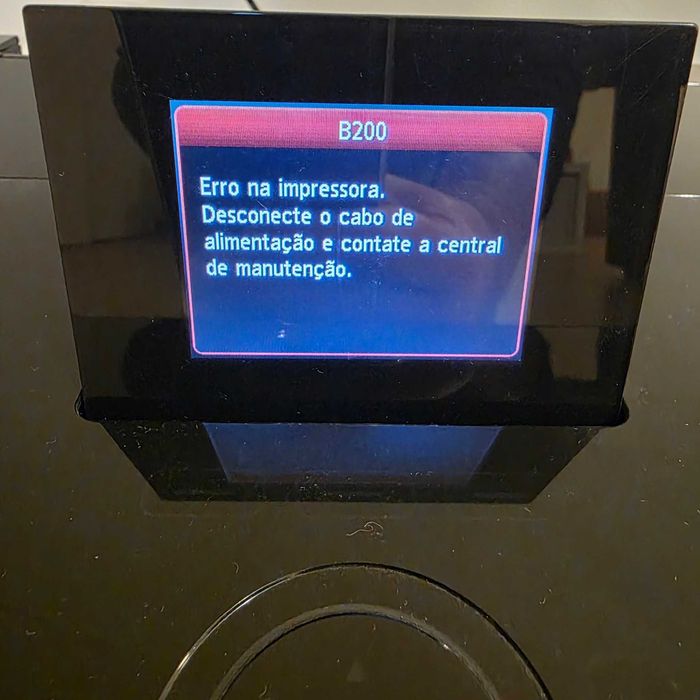 Impressora Canon MG6150 com erro