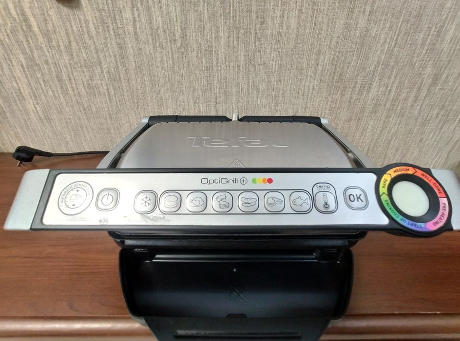 Електрогриль Tefal OptiGrill+ GC712D34