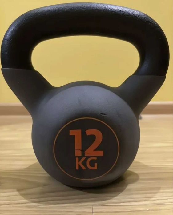 Гиря 16кг прорезиненная