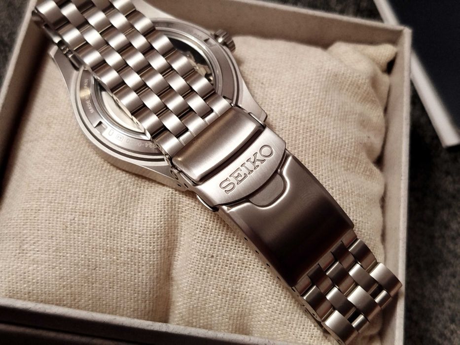 б.в. Seiko 5 SSK023 GMT Made in Japan механіка 4R34 наручний годинник