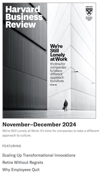 Revistas Harvard Business Review HBR
