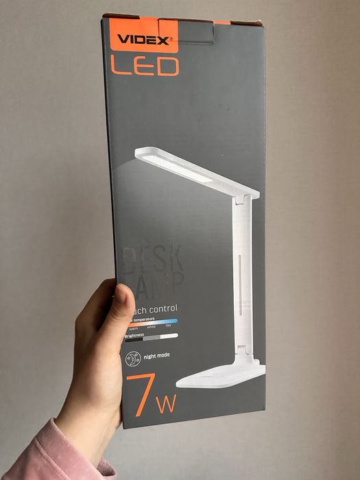 Videx лампа лед led світильник