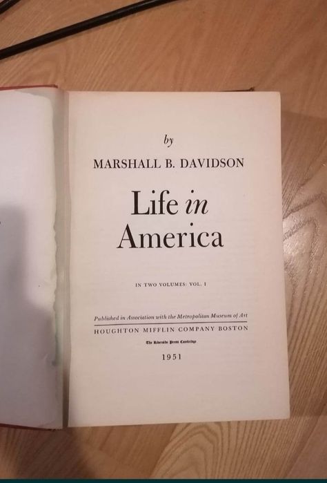 Life in America Davidson 1951 rok