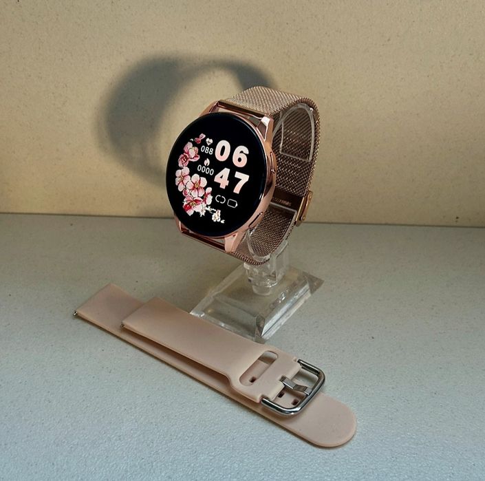 Smartwatcha okrągły komplet dwa paski