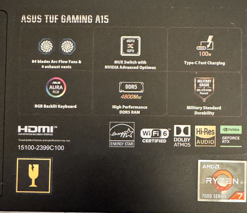 Laptop Asus Tuf Gaming A15