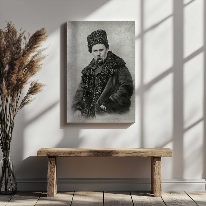 Тарас Шевченко, Кобзар, фотопортрет, постер, картина на полотні