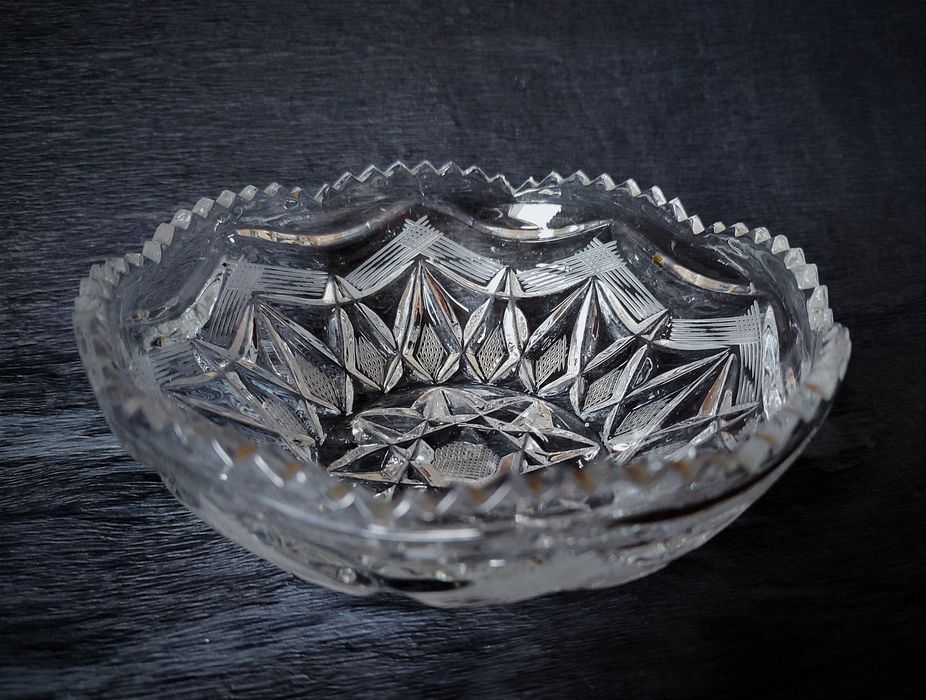 Салатниця/цукерниця кришталева