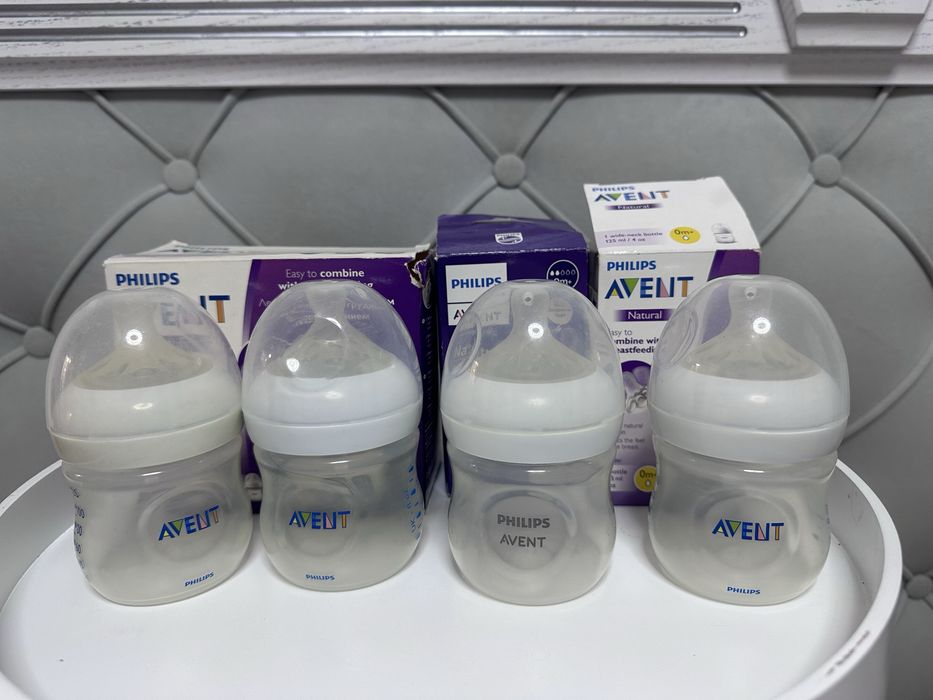 4 Пляшечки  Philips Avent  + Canpol babies+ гризунці