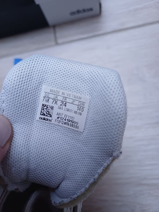 Adidasy na rzepy tensuar 24 15,5 cm wkładka