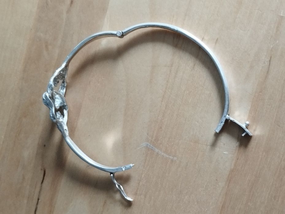 W. Kruk bransoletka ze srebra