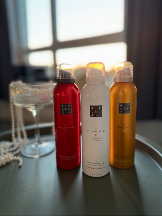 Пінки, олії для душу Rituals, усі колекції