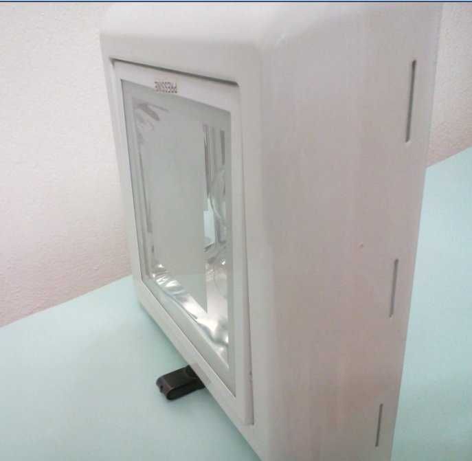 Candieiro plastron branco (teto)